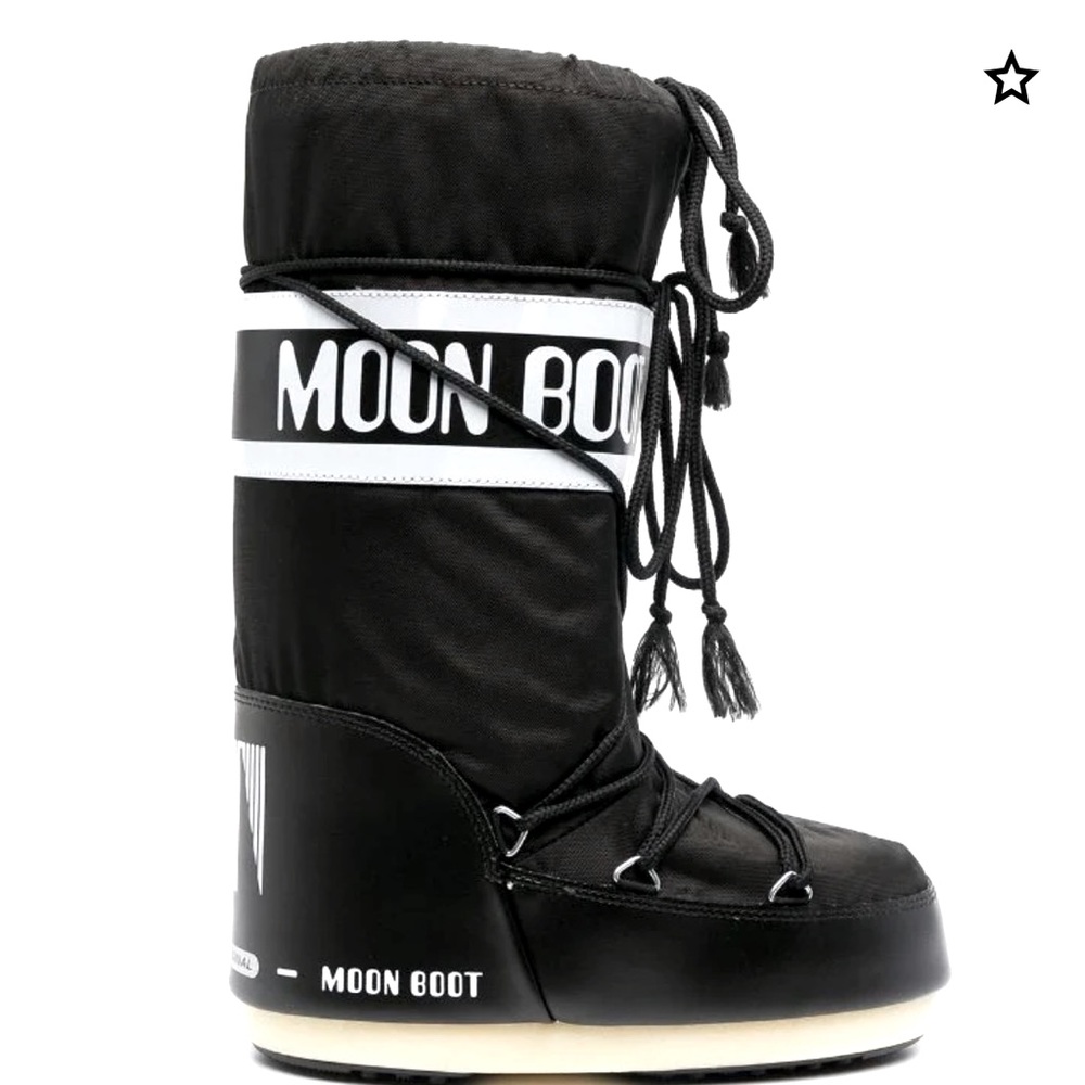 ICON BLACK MOON BOOTS (worn once)